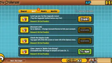 Screenshot von The Battle Cats 4