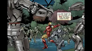 Screenshot von The Avengers-Iron Man Mark VII 2
