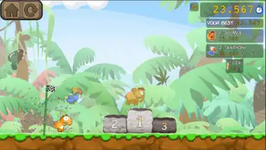 Screenshot von Dino Rush Race 5