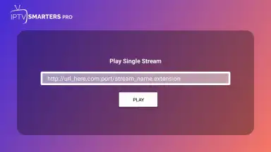Screenshot von IPTV Smarters Pro 3