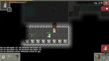 Screenshot von Pixel Dungeon ML 6