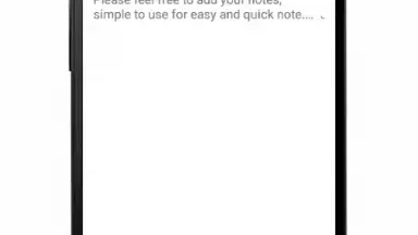 Screenshot von Just Note 3