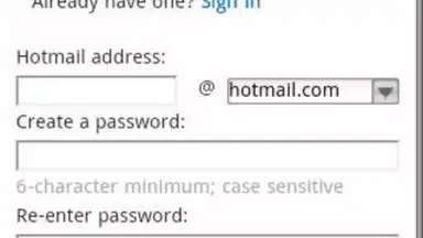 Screenshot von HotQuick (Quick Hotmail) 2