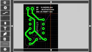 Screenshot von Droid PCB 8