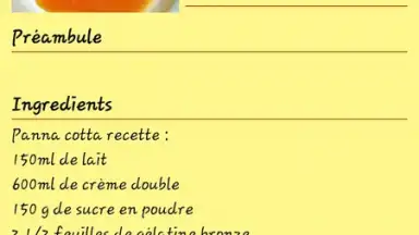 Screenshot von Recettes Dessert 3