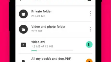 Screenshot von Aloha Browser 7