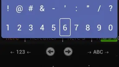 Screenshot von AnySoftKeyboard 6