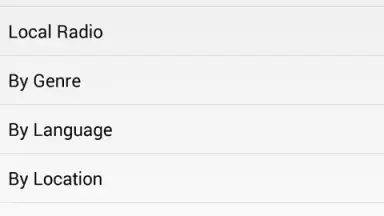 Screenshot von Online Radio 7