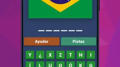 Screenshot von ¡Adivina La Bandera! Quiz 6
