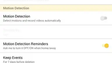 Screenshot von AlfredCamera Home Security 1