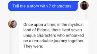 Screenshot von AI Chatting - AI Character 1