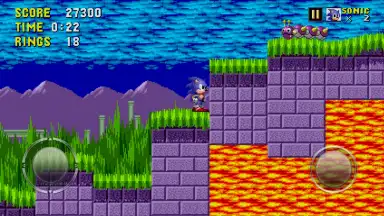 Screenshot von Sonic the Hedgehog Classic 2