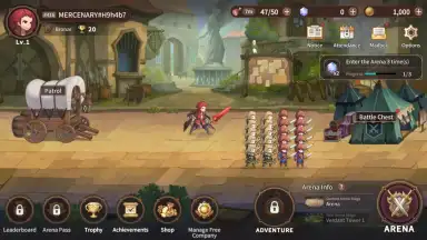 Screenshot von BattleLeague Heroes 9