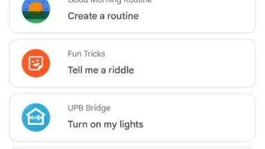 Screenshot von Google Assistant 1