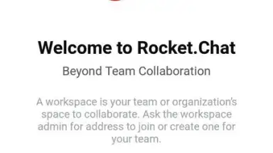 Screenshot von Rocket.Chat 2