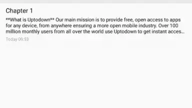 Screenshot von Writer Lite 5
