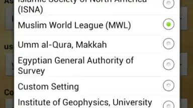Screenshot von World Salah Finder 2