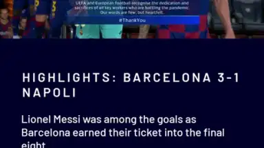 Screenshot von UEFA.tv 6