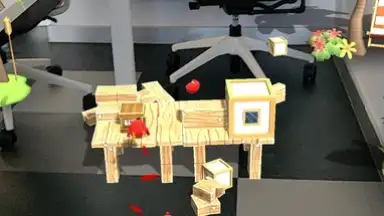 Screenshot von Angry Birds AR: Isle of Pigs 3