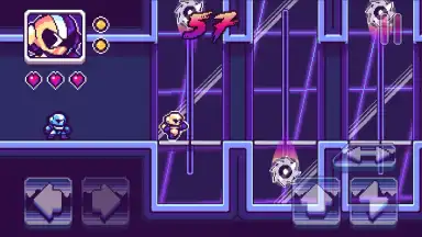 Screenshot von Synthwave Escape 2