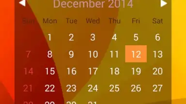 Screenshot von Month Calendar Widget 5