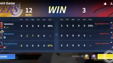 Screenshot von NBA Infinite 5