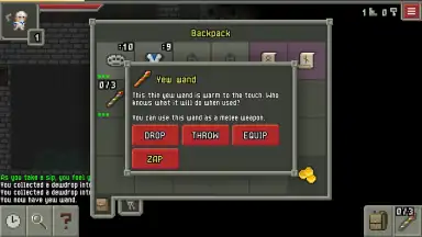Screenshot von Pixel Dungeon ML 8