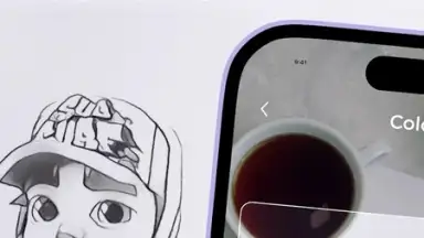 Screenshot von AR Drawing 2