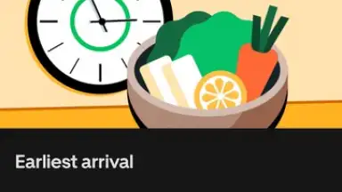Screenshot von Uber Eats 6
