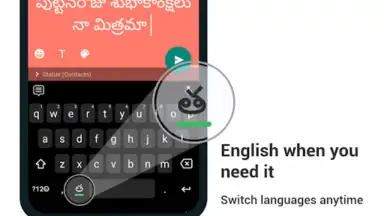 Screenshot von Telugu Keyboard 7