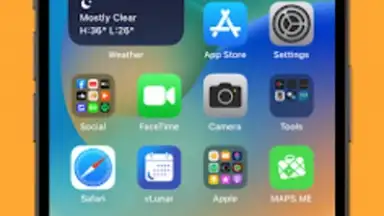 Screenshot von iCenter iOS 17: X - Status Bar 3