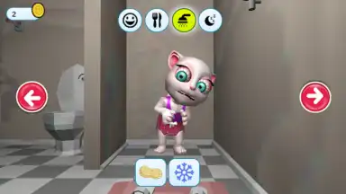 Screenshot von Talking Maria Cat 1