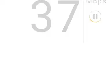Screenshot von FAST Speed Test 6