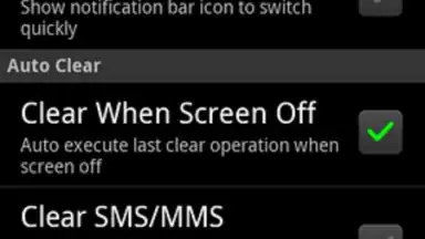 Screenshot von History Eraser 3