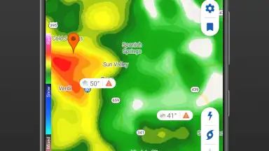 Screenshot von NOAA Weather Radar 23