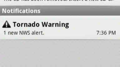 Screenshot von Simple Weather Alert 4