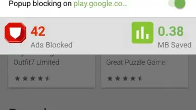 Screenshot von Free Adblocker Browser 7