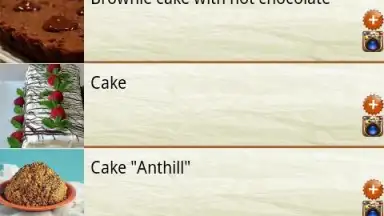 Screenshot von Cake recipes 3