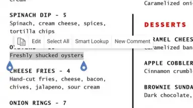 Screenshot von Microsoft Word 19
