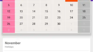 Screenshot von Ceylon Calendar 2015 8