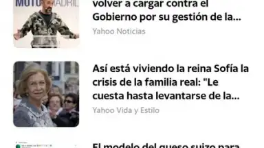 Screenshot von Yahoo Lite 3