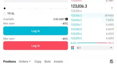 Screenshot von Bitget 29