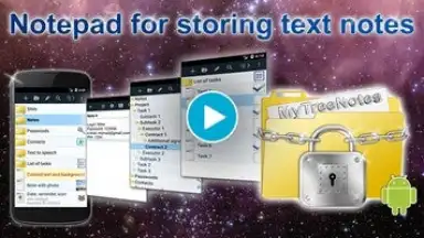 Screenshot von MyTreeNotes - Notepad (with folders) 2