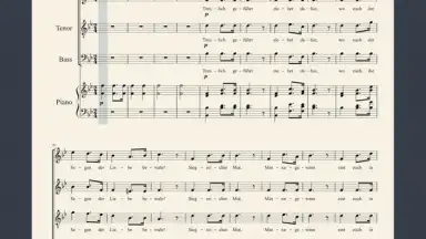Screenshot von MuseScore 7
