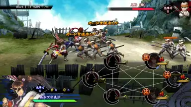 Screenshot von Sengoku Basara Battle Party 1