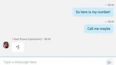 Screenshot von Skype Lite 5