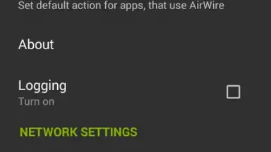 Screenshot von AirWire 9