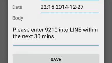 Screenshot von SMS Editor 2