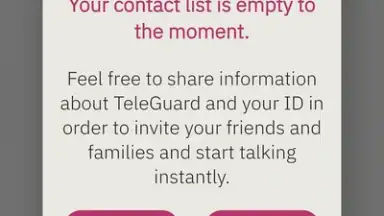 Screenshot von TeleGuard 1