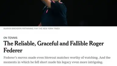 Screenshot von The New York Times 8
